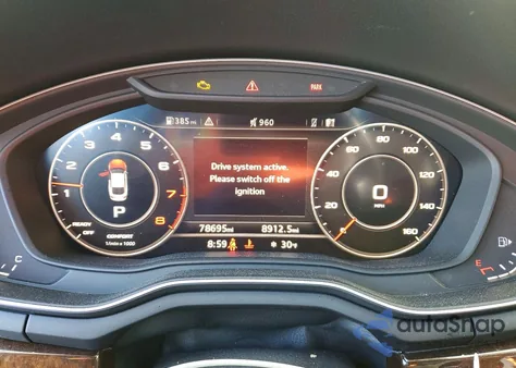 2019 Audi A5 Premium Plus z USA, uszkodzony, nr VIN WAUBNCF55KA074345